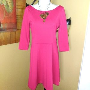 BR-BANANA REPUBLIC Fushia Dress